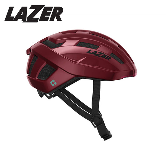 Lazer Tempo KinetiCore Road Gravel Bike Helmet - Cosmic Berry