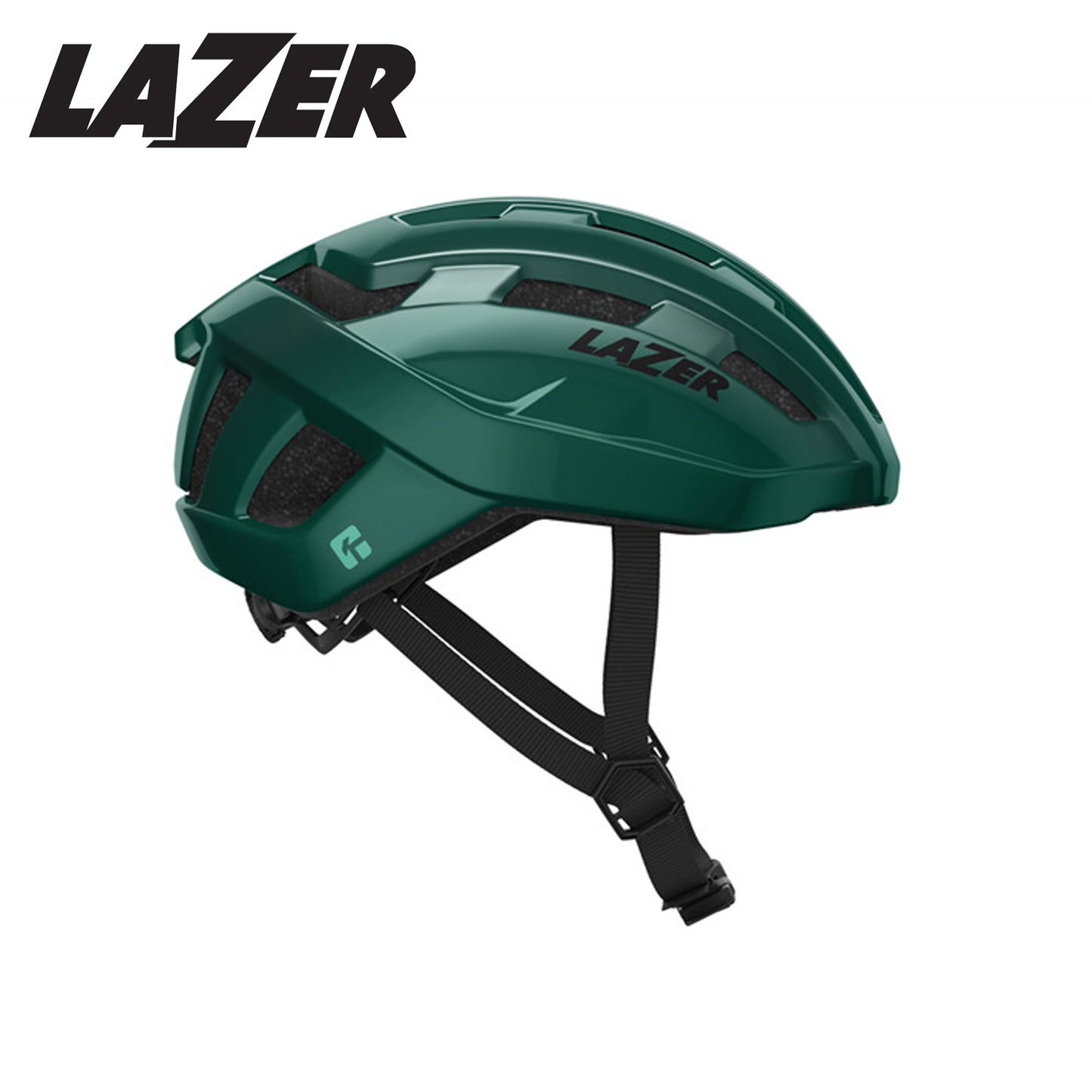 Lazer Tempo KinetiCore Road Gravel Bike Helmet - Dark Green