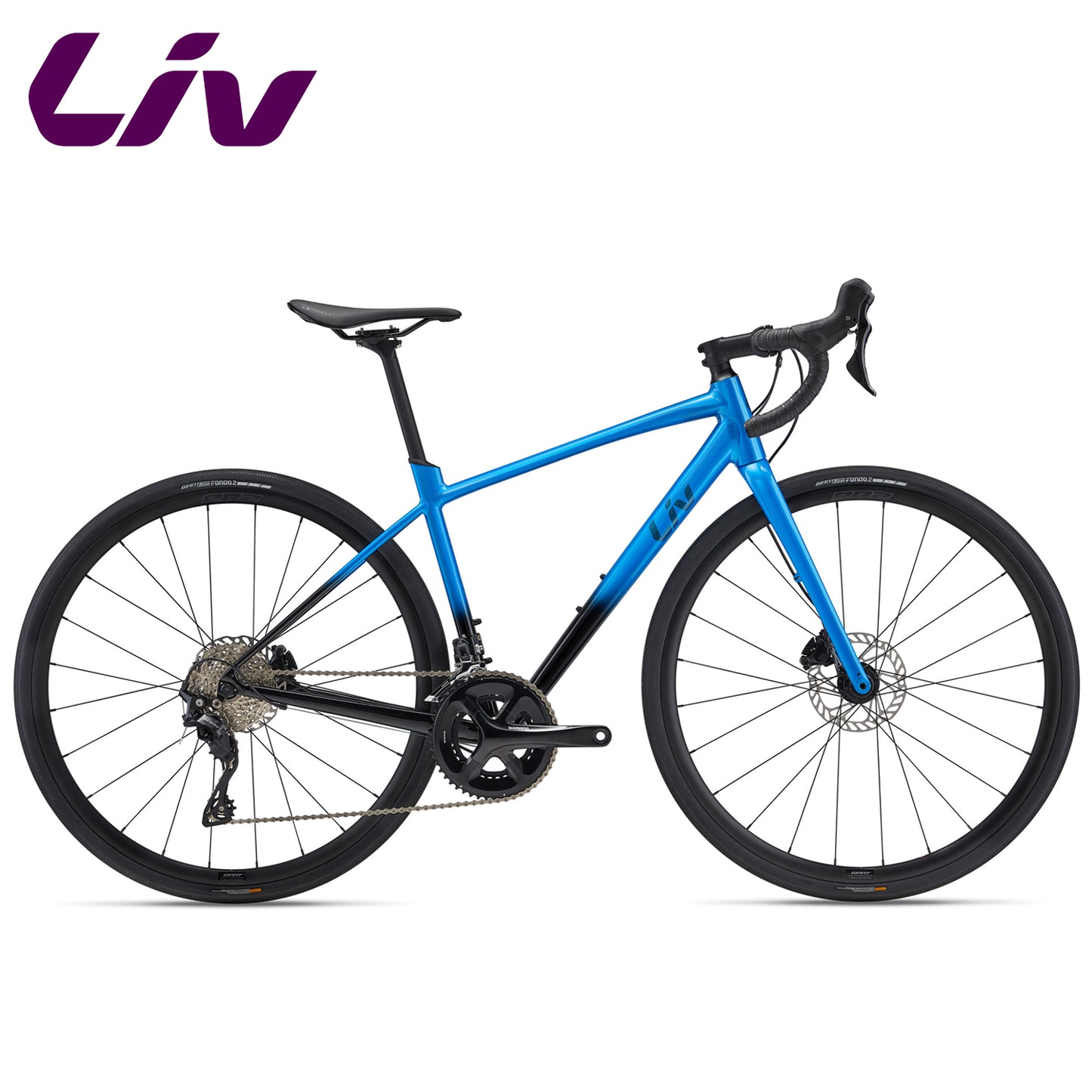 Liv Avail AR 1 ALUXX-Grade Aluminum Endurance Road / Gravel Bike Shimano 105 12-Speed - Al Blue