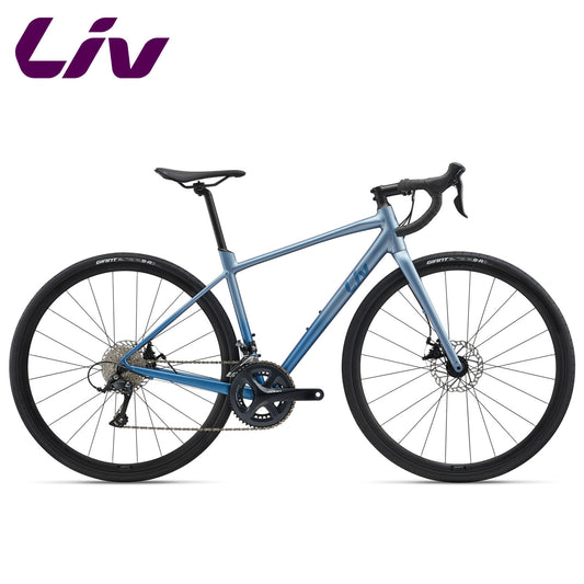 Liv Avail AR 3 Advanced-Grade Composite Road, Gravel Bike Shimano Sora - Frost Blue