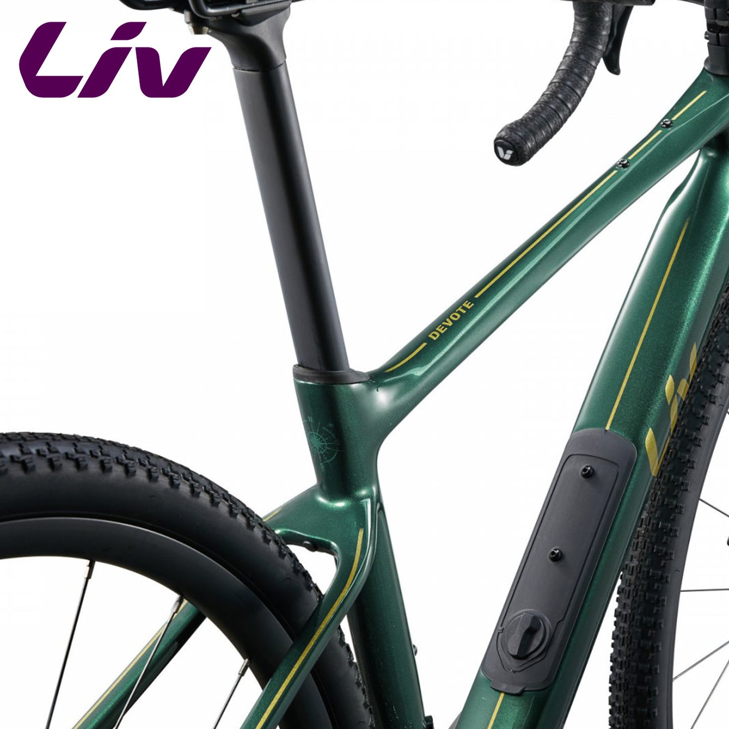 Liv Devolt Advanced 2 Advanced-Grade Composite Road, Gravel Bike Shimano GRX - Kelp Forest