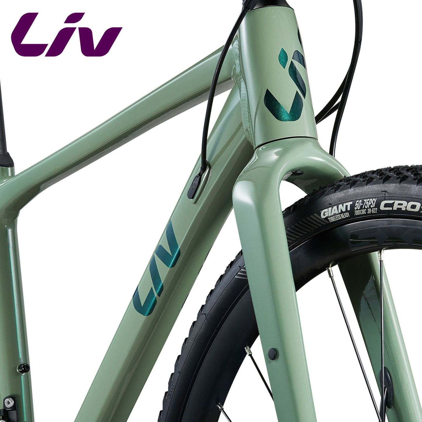 Liv Devote 2 ALUXX-Grade Aluminium Gravel Bike Shimano Sora - Shale Green