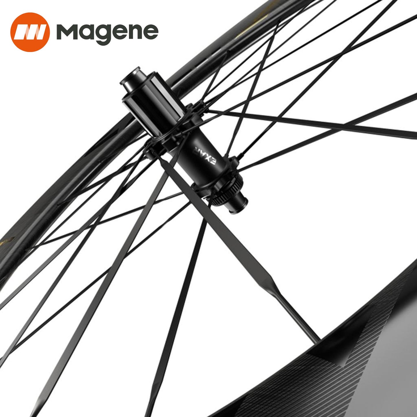 Magene EXAR Carbon Fiber Wheelset Ultra Spokes