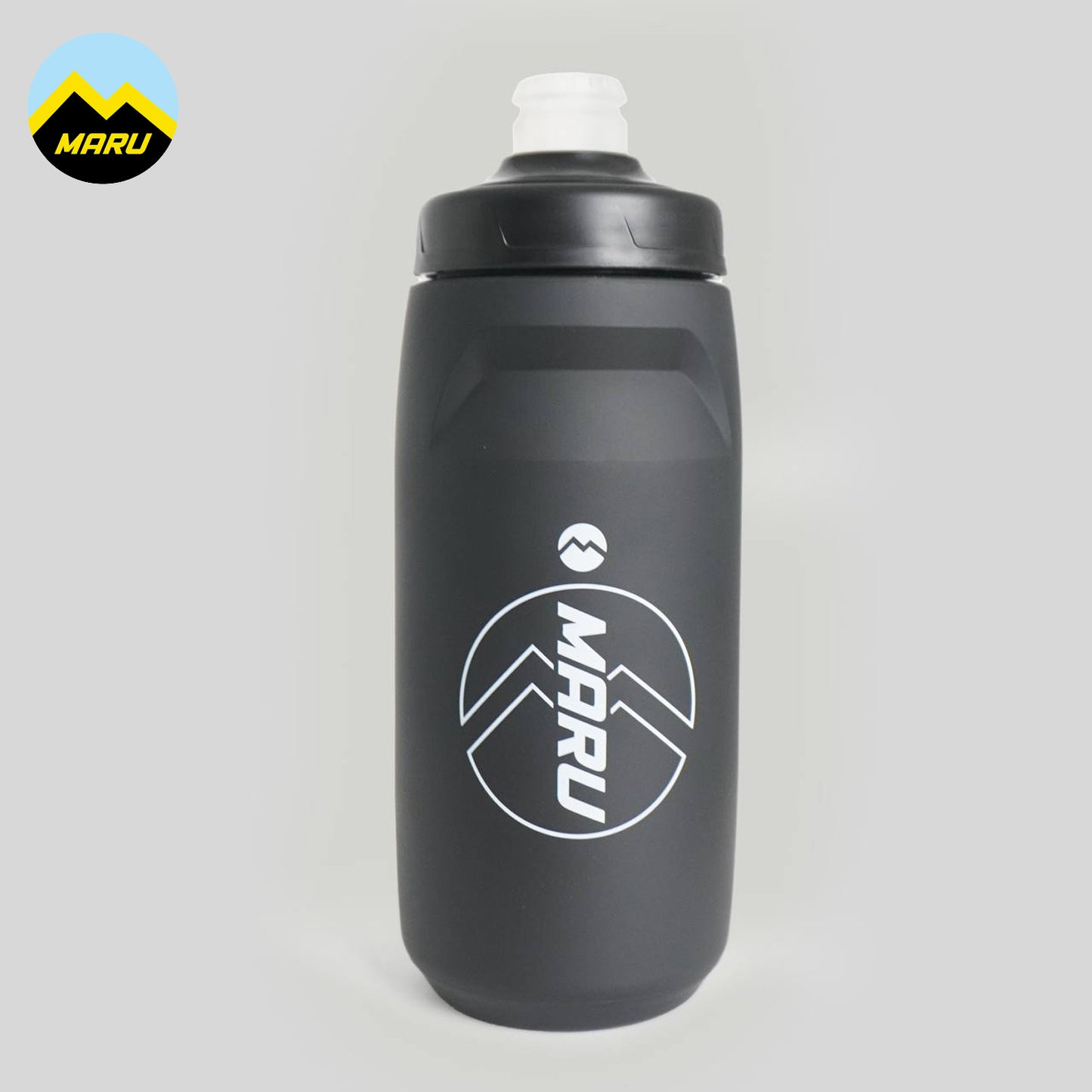 Maru Squeeze 620ml Water Bottle for Bikes - Matte Black