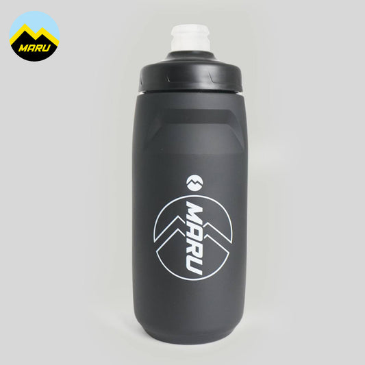 Maru Squeeze 620ml Water Bottle for Bikes - Matte Black