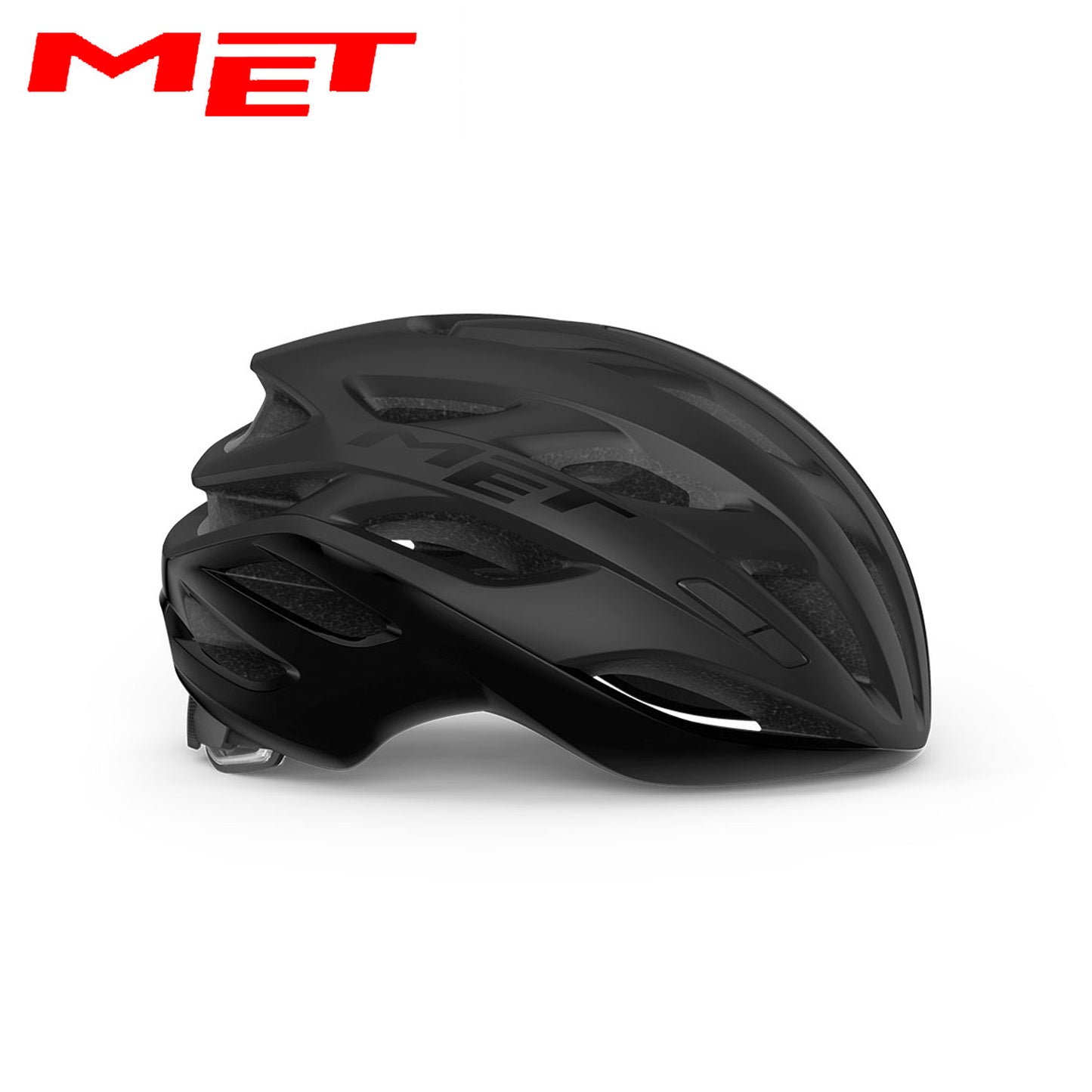 MET Estro MIPS Road, Cyclocross, Gravel Bike Helmet - Black | Matte Glossy