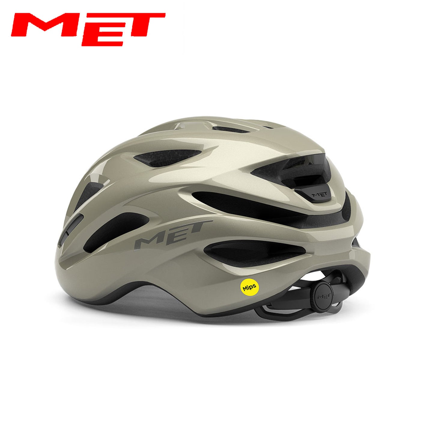 MET Idolo MIPS Road Bike Helmet - Gray Metallic | Glossy