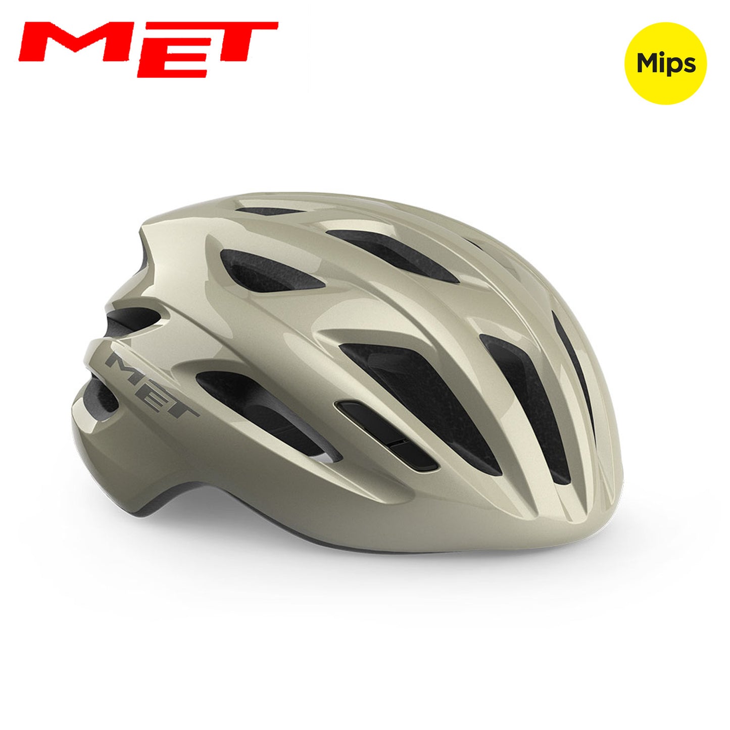 MET Idolo MIPS Road Bike Helmet - Gray Metallic | Glossy