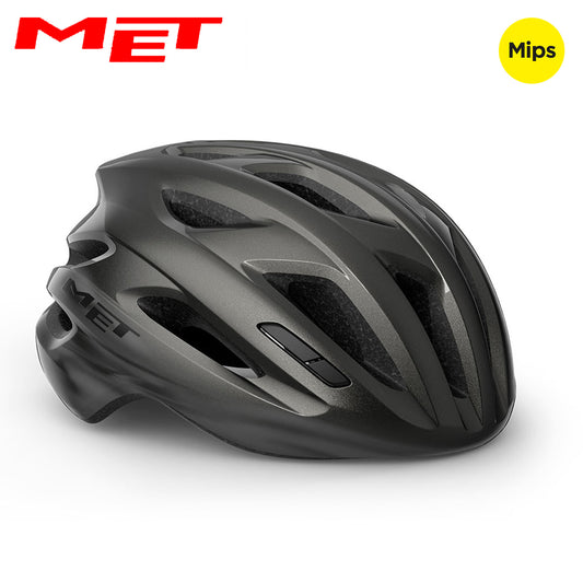 MET Idolo MIPS Road Bike Helmet - Titanium | Glossy