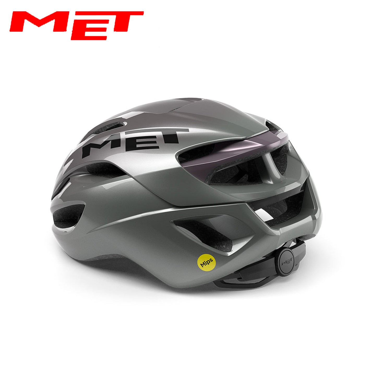 MET Rivale MIPS Road Bike Helmet - Opal Gray | Glossy