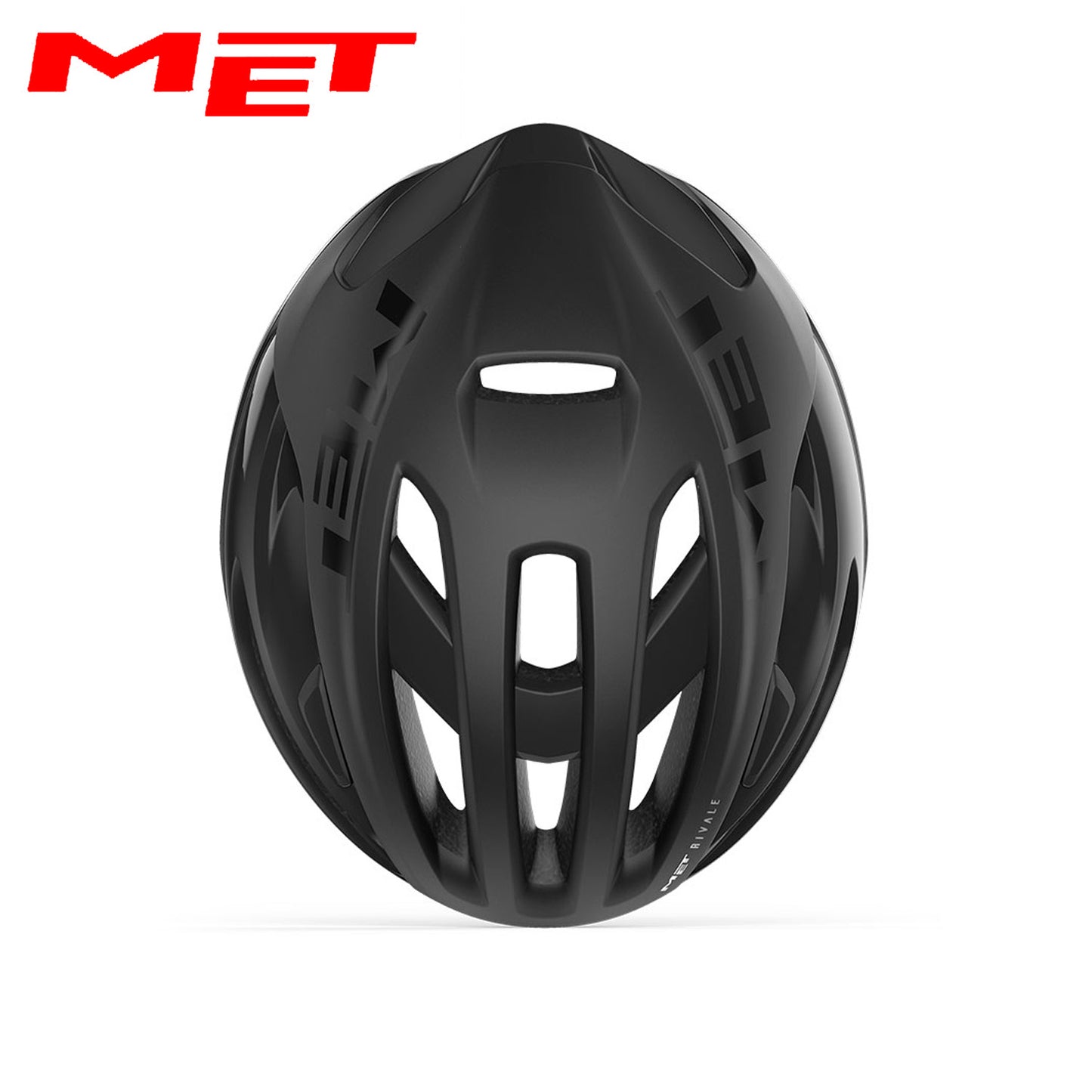 MET Rivale MIPS Road Bike Helmet - Black | Matte Glossy