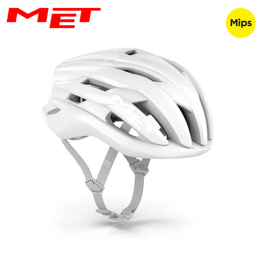MET Trenta Absolute White Ltd. Ed. MIPS Road Bike Helmet - Absolute White | Glossy