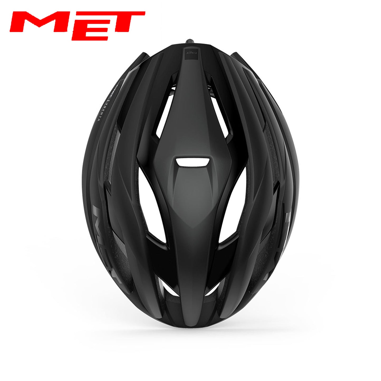 MET Trenta MIPS Road Bike Helmet - Black | Matte Glossy