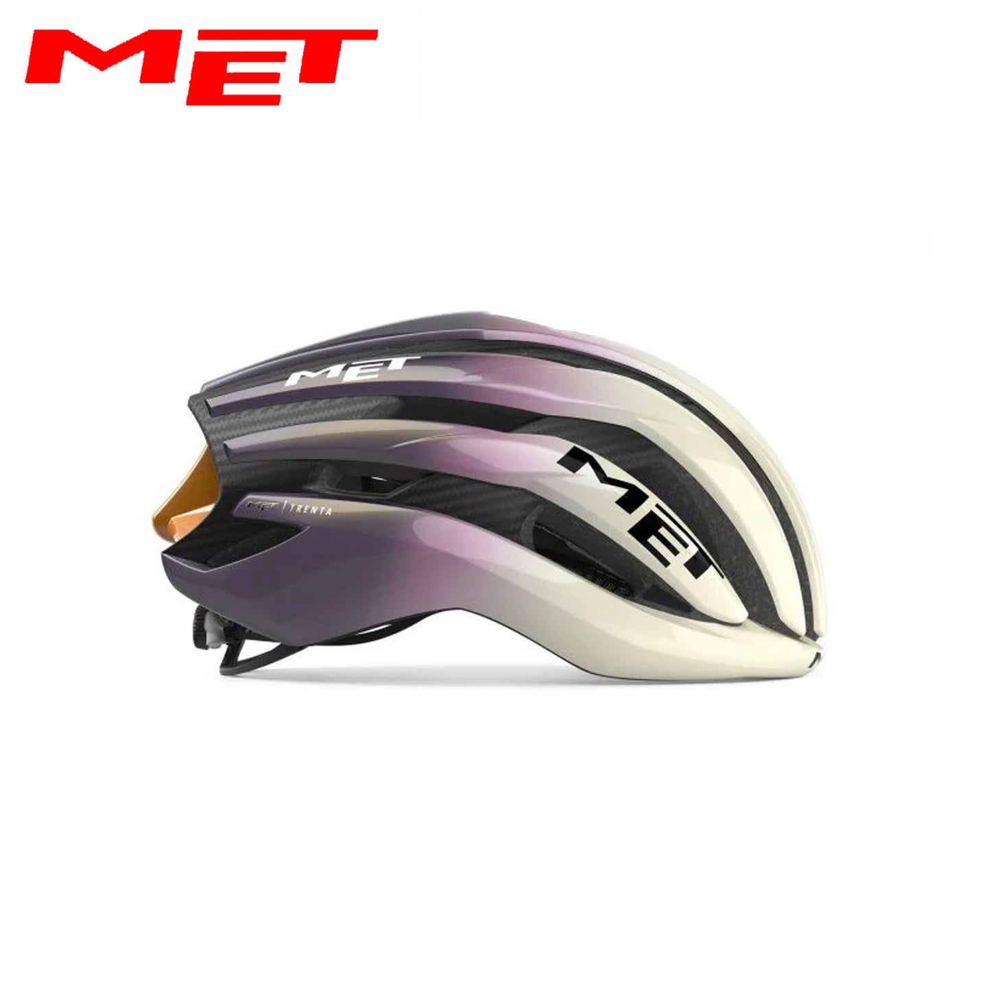 MET Trenta 3K Carbon MIPS Road, Gravel, Cross Country Bike Helmet - UAE | Team ADQ 2025