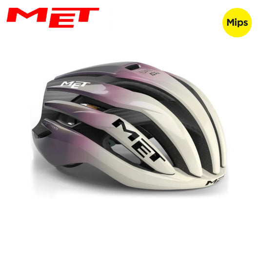 MET Trenta 3K Carbon MIPS Road, Gravel, Cross Country Bike Helmet - UAE | Team ADQ 2025