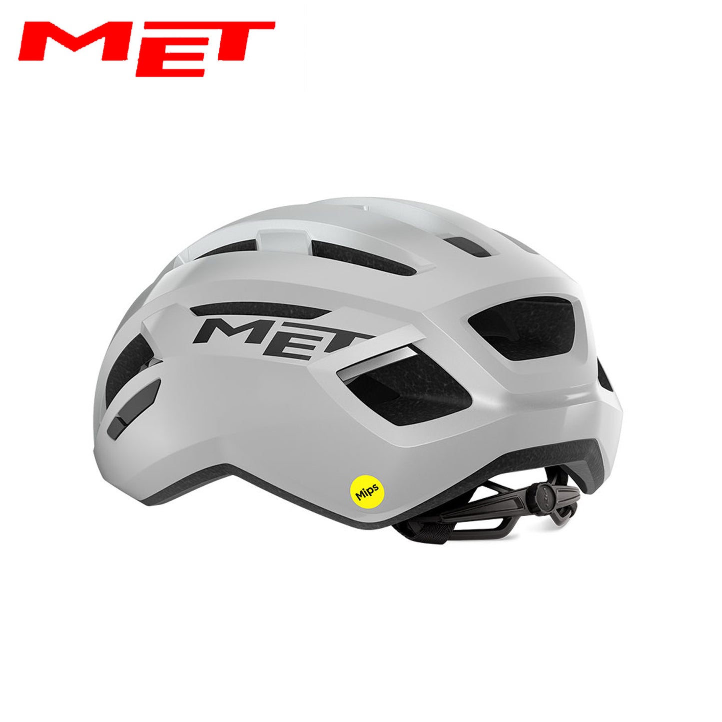 MET Vinci MIPS Road Essential Bike Helmet - White | Glossy