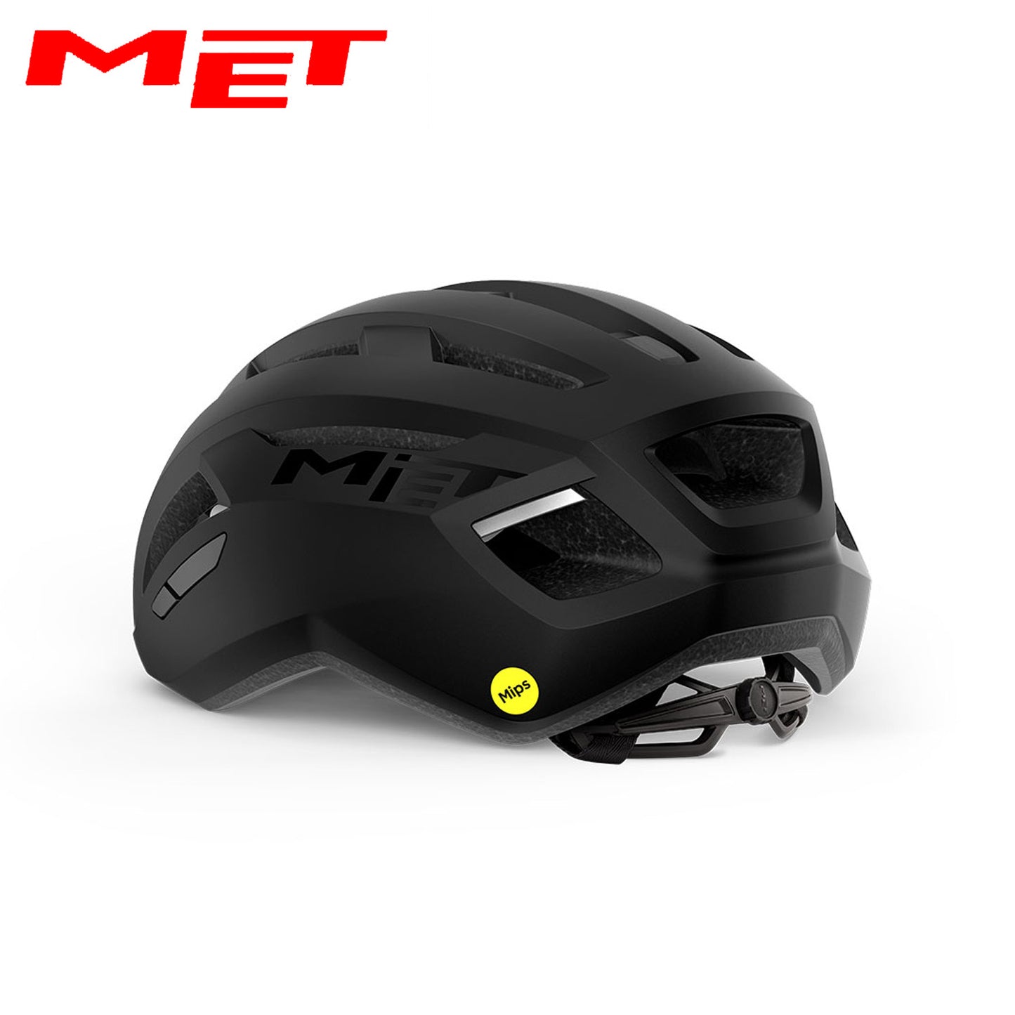 MET Vinci MIPS Road Essential Bike Helmet - Black | Matte