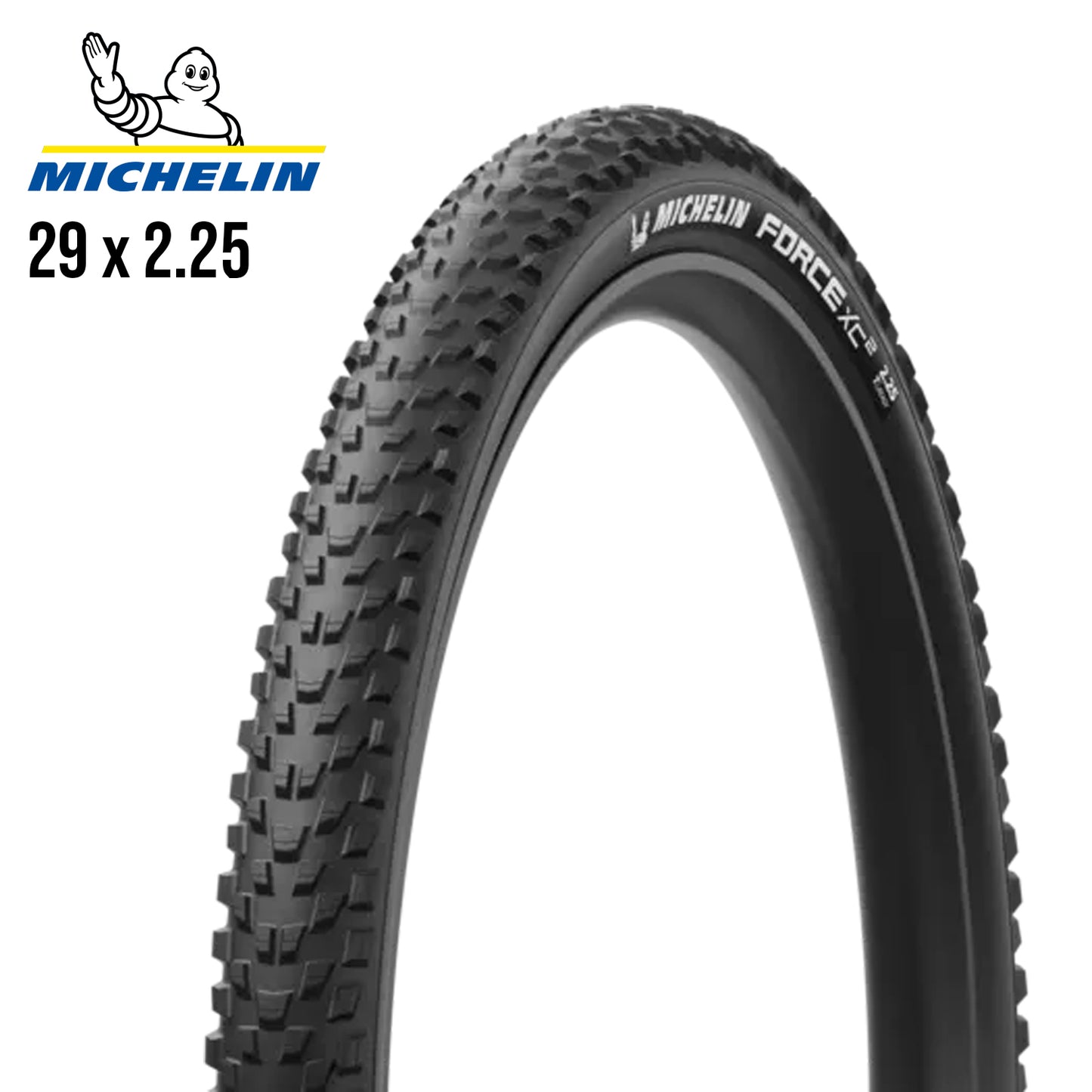 Michelin Force XC2 Performance Line TLR Bike Tire - Black