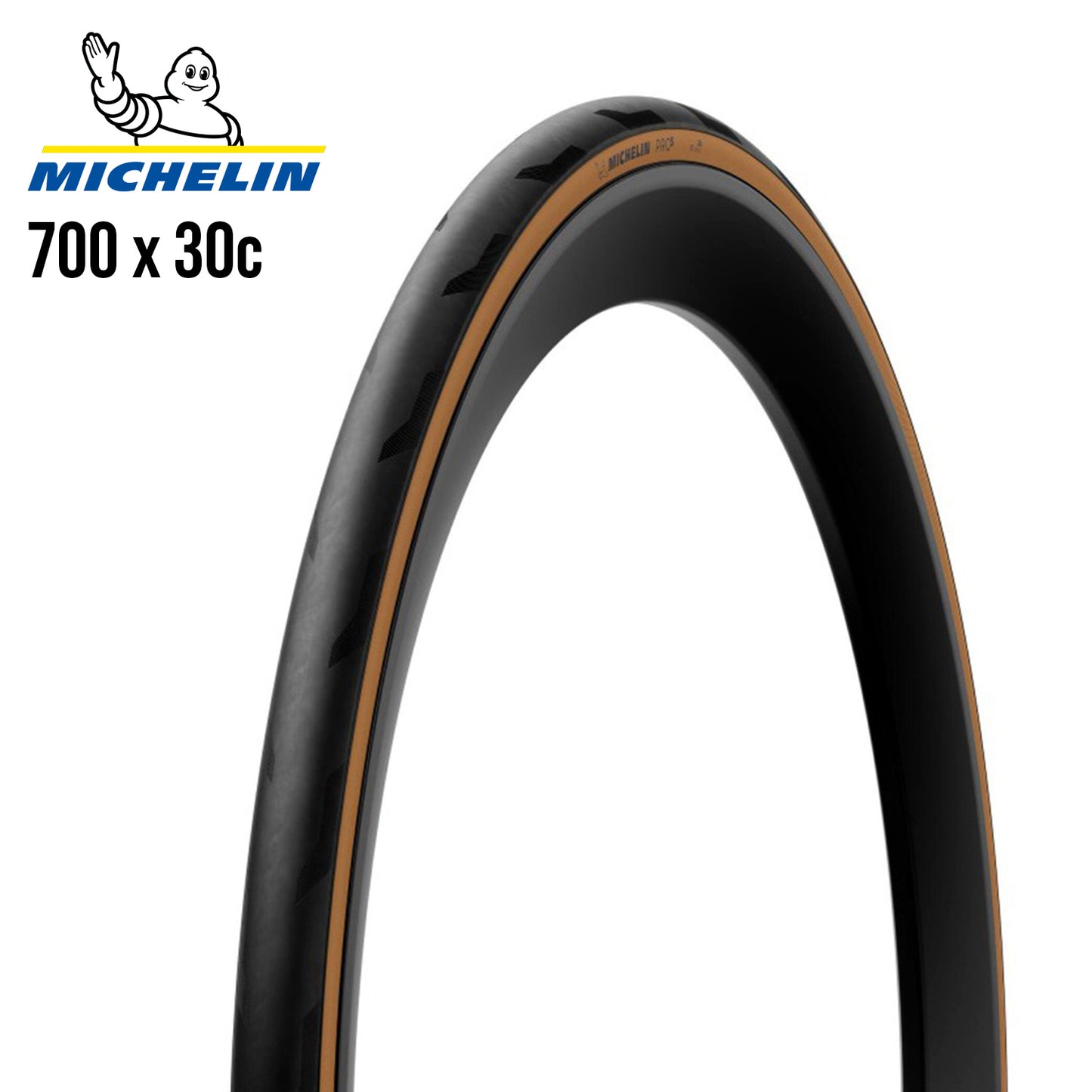 Michelin Pro5 Competition Line TLR Bike Tire - Tan