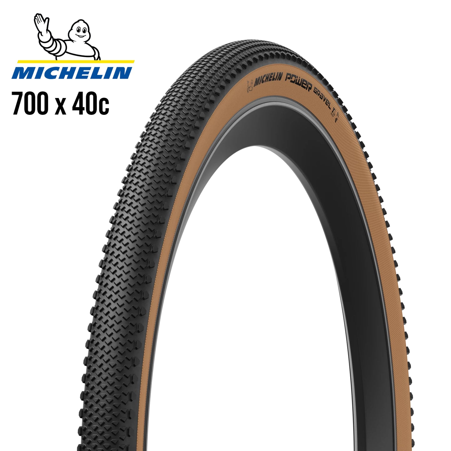 Michelin Power Gravel Competition Line TLR Bike Tire - Tan