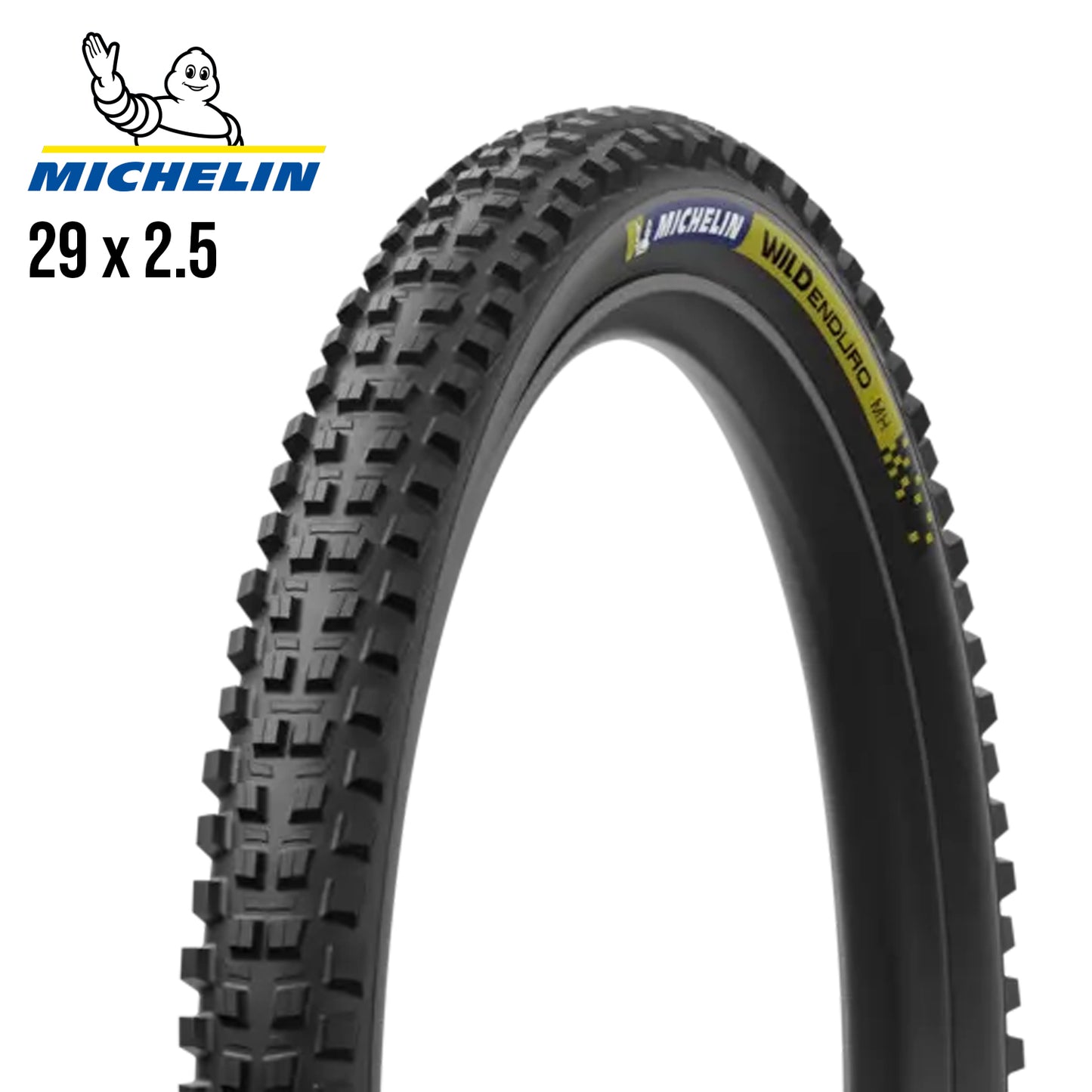 Michelin Wild Enduro MH Racing Line TLR MTB Bike Tire - Black