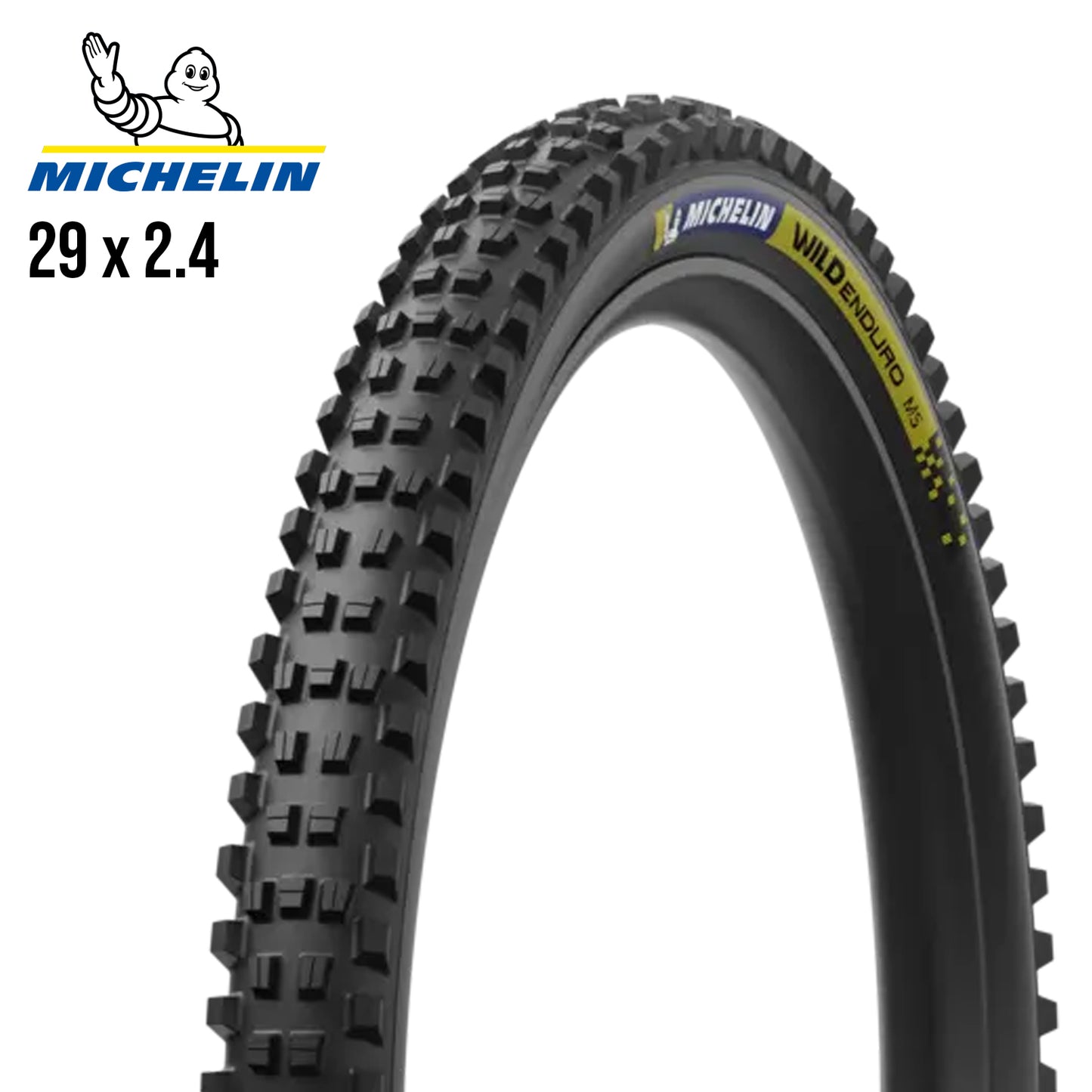 Michelin Wild Enduro MS Racing Line TLR MTB Bike Tire - Black