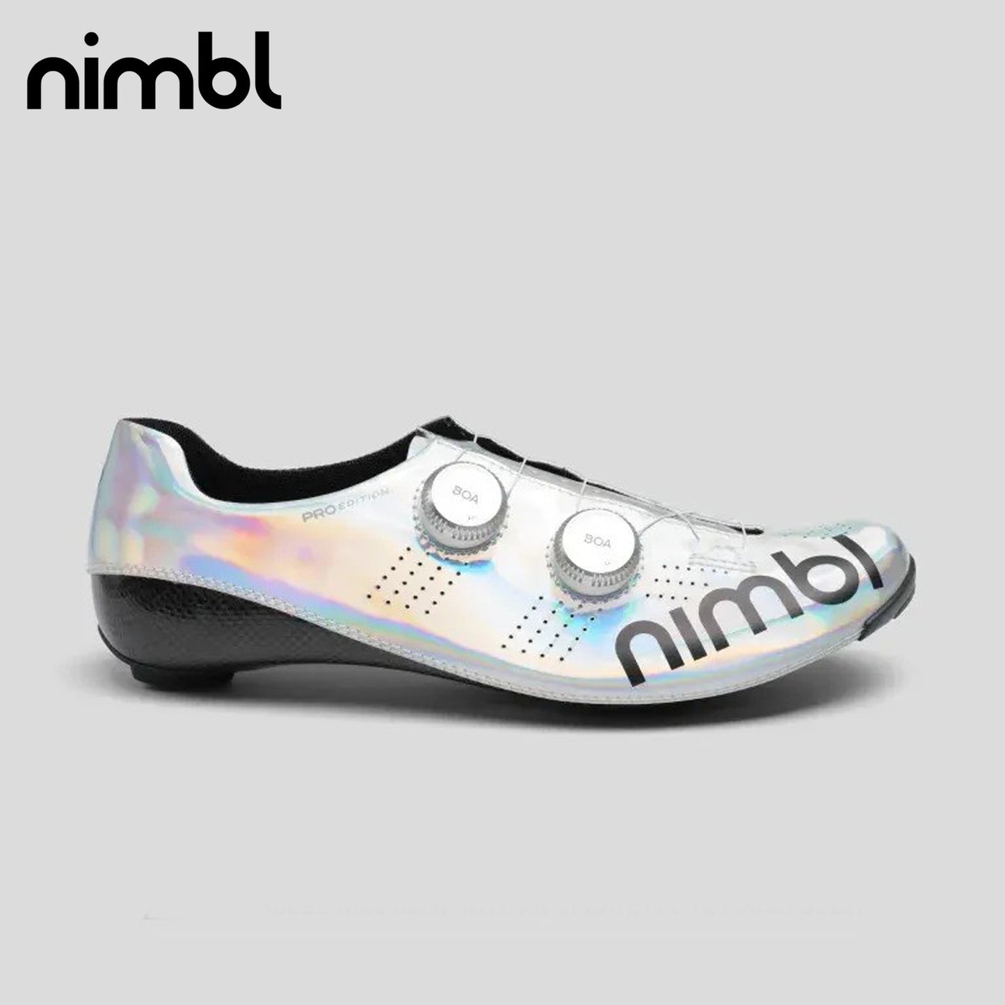 Nimbl Exceed Ultimate Pro Edition Road Monocoque Carbon / BOA Li2 Cycling Shoes - Stardust