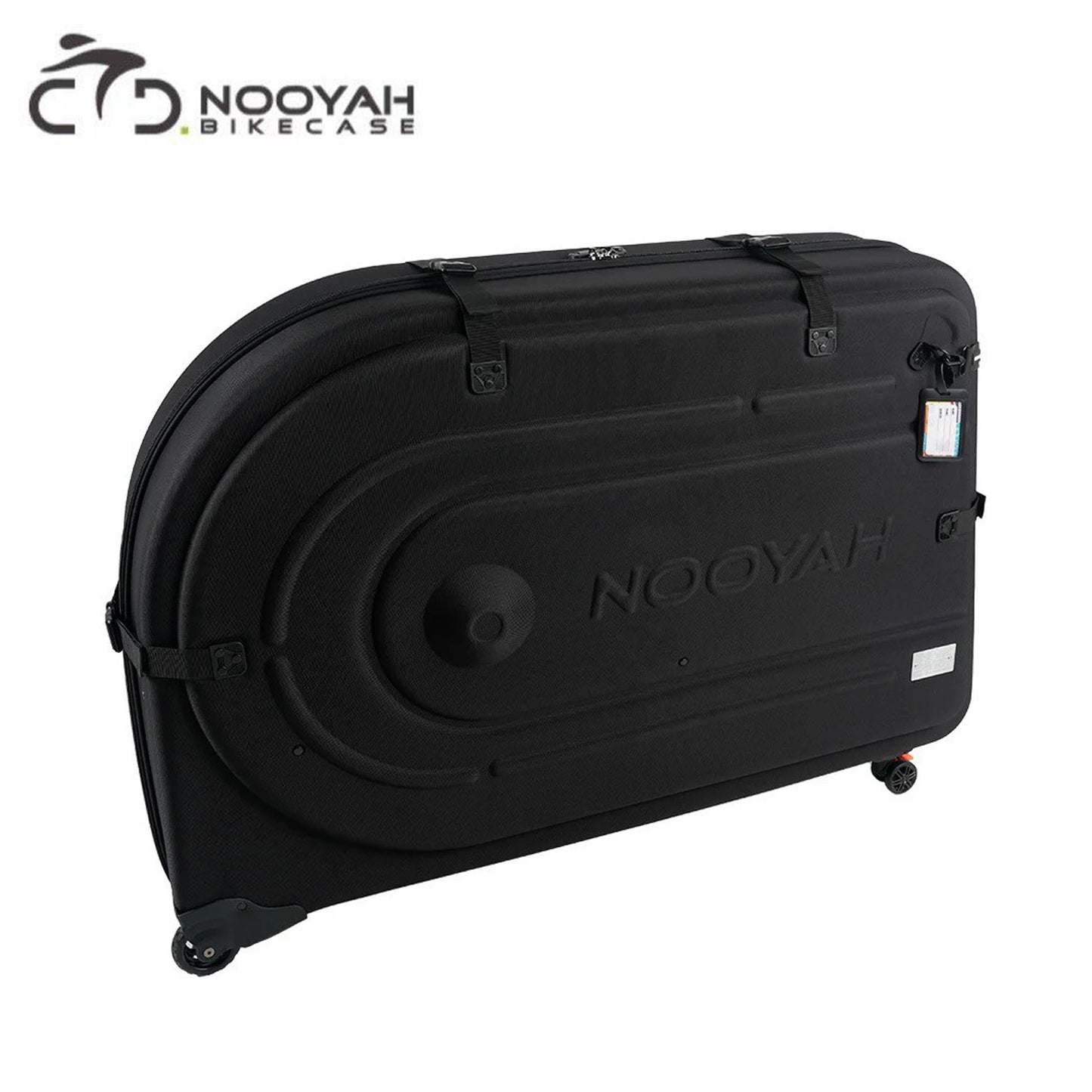 Nooyah BK004S EVA POD Bicycle Travel Hard Case w/ Wheels - Black