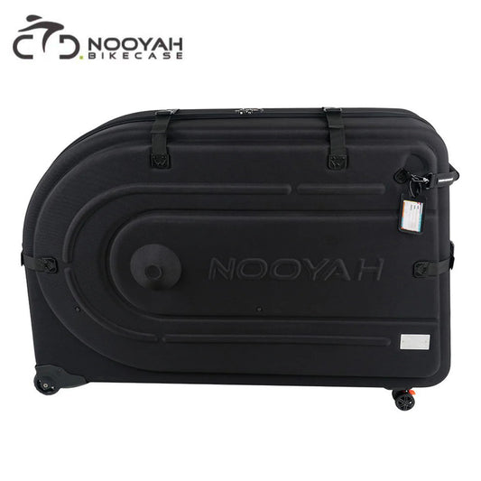 Nooyah BK004S EVA POD Bicycle Travel Hard Case w/ Wheels - Black
