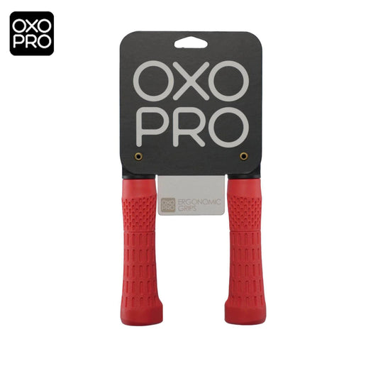 OXO-PRO OP2 Performance II 135mm MTB Lockable Bike Grips - Red