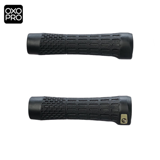 OXO-PRO OP2 Performance II 135mm MTB Lockable Bike Grips - Black