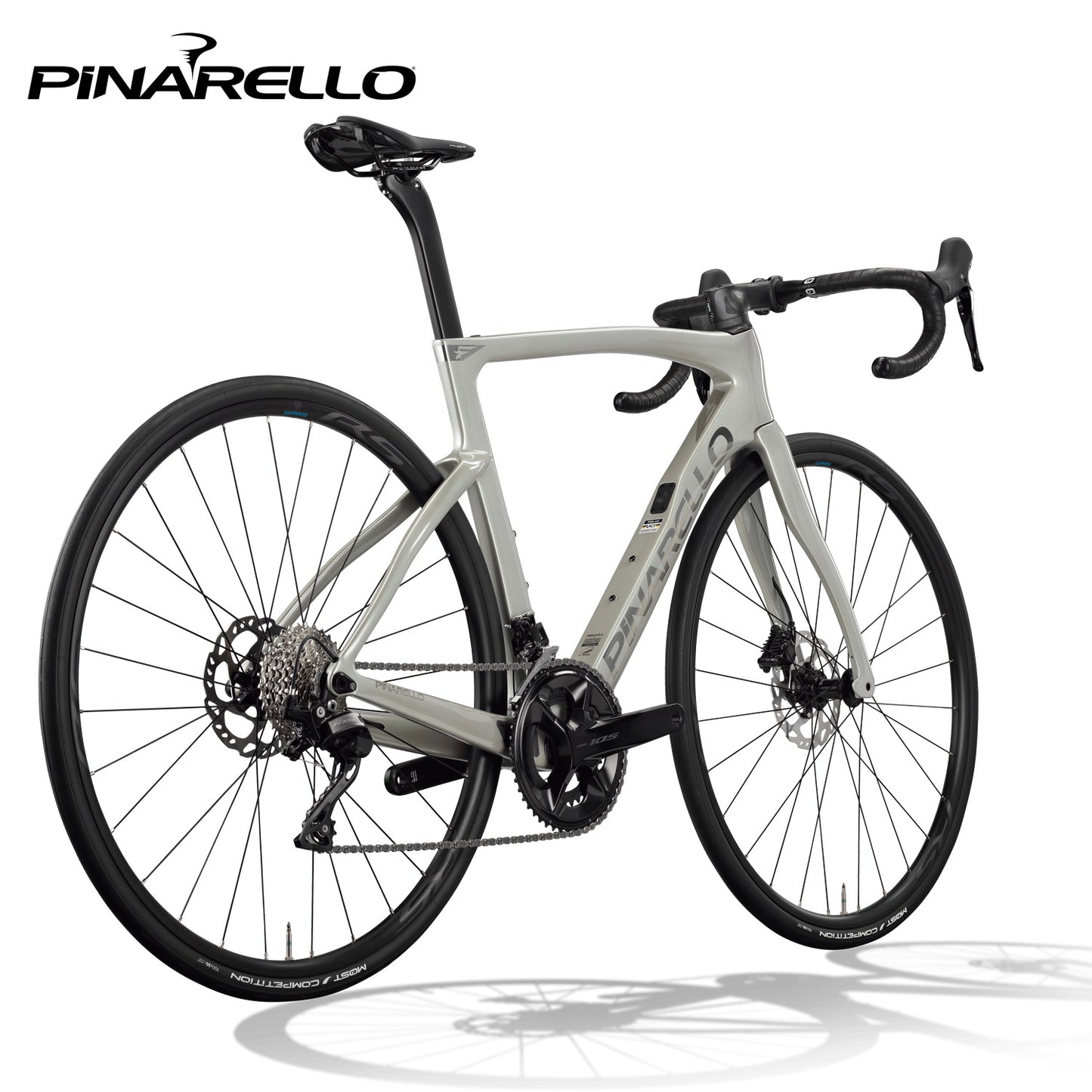 Pinarello F1 105 Race Road Bike Shimano 105 - Comet Silver Shiny
