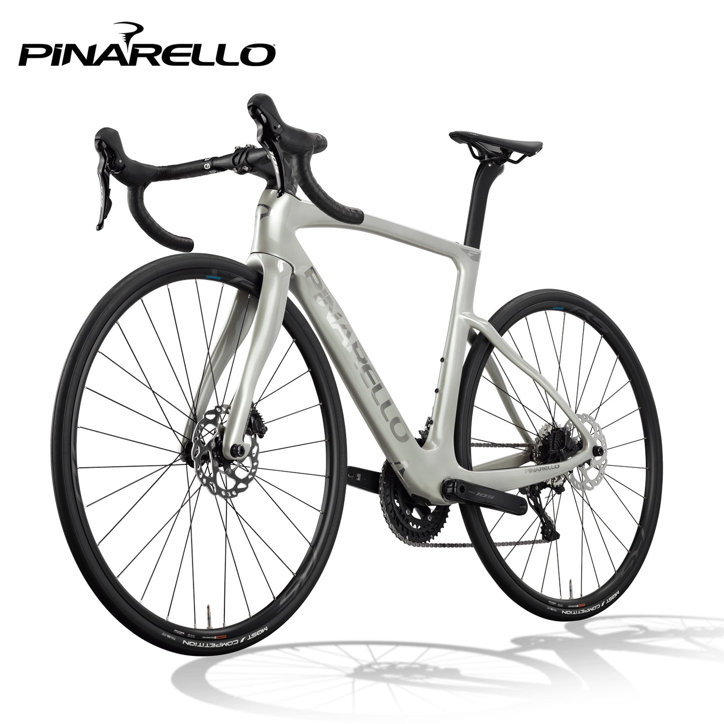 Pinarello F1 105 Race Road Bike Shimano 105 - Comet Silver Shiny