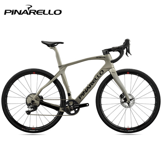 Pinarello Grevil F5 Gravel Bike Shimano GRX 610 - Stone Grey