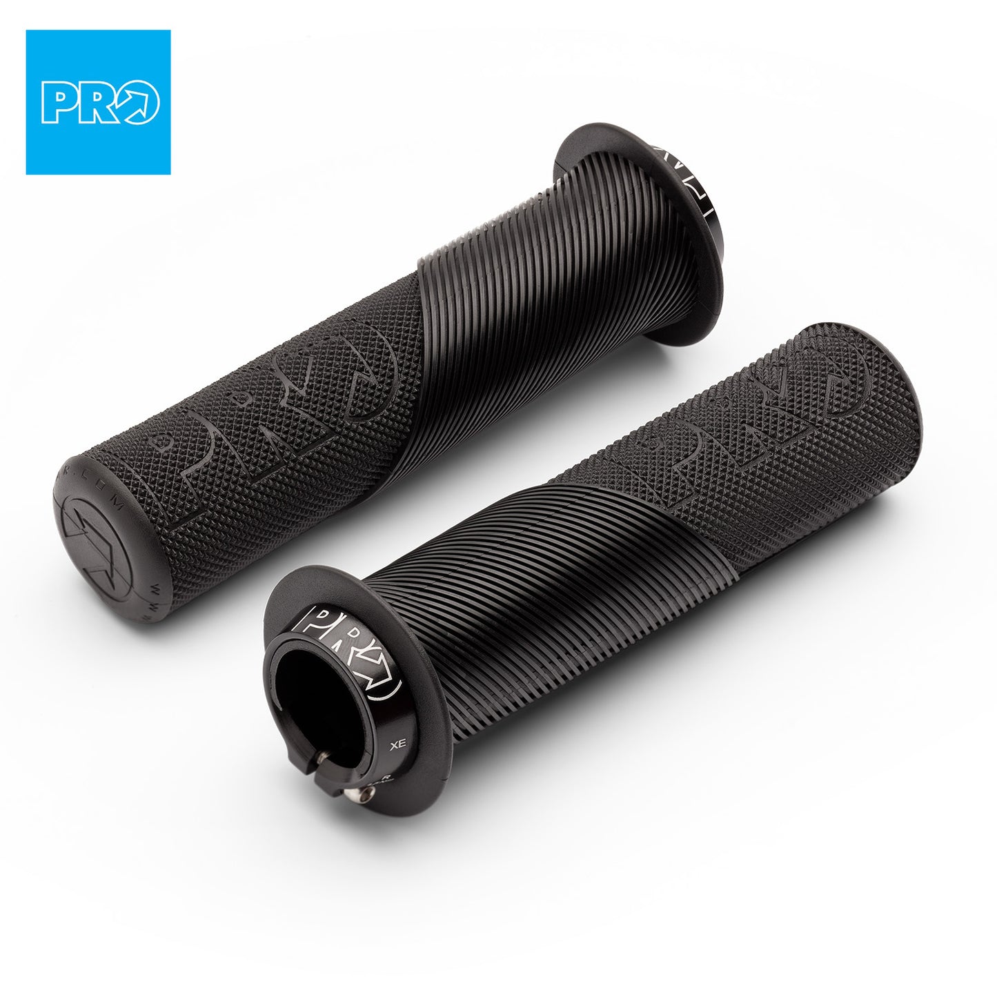 PRO SlickRock Performance MTB Grip 132mm w/ Flange - Black