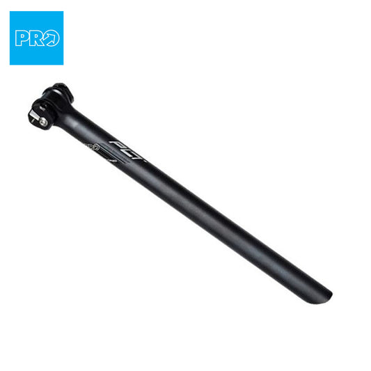 PRO LT Alloy 31.6mm Diameter / 400mm Length 1-Bolt Clamp Bike Seatpost (PRSP0142) - Black