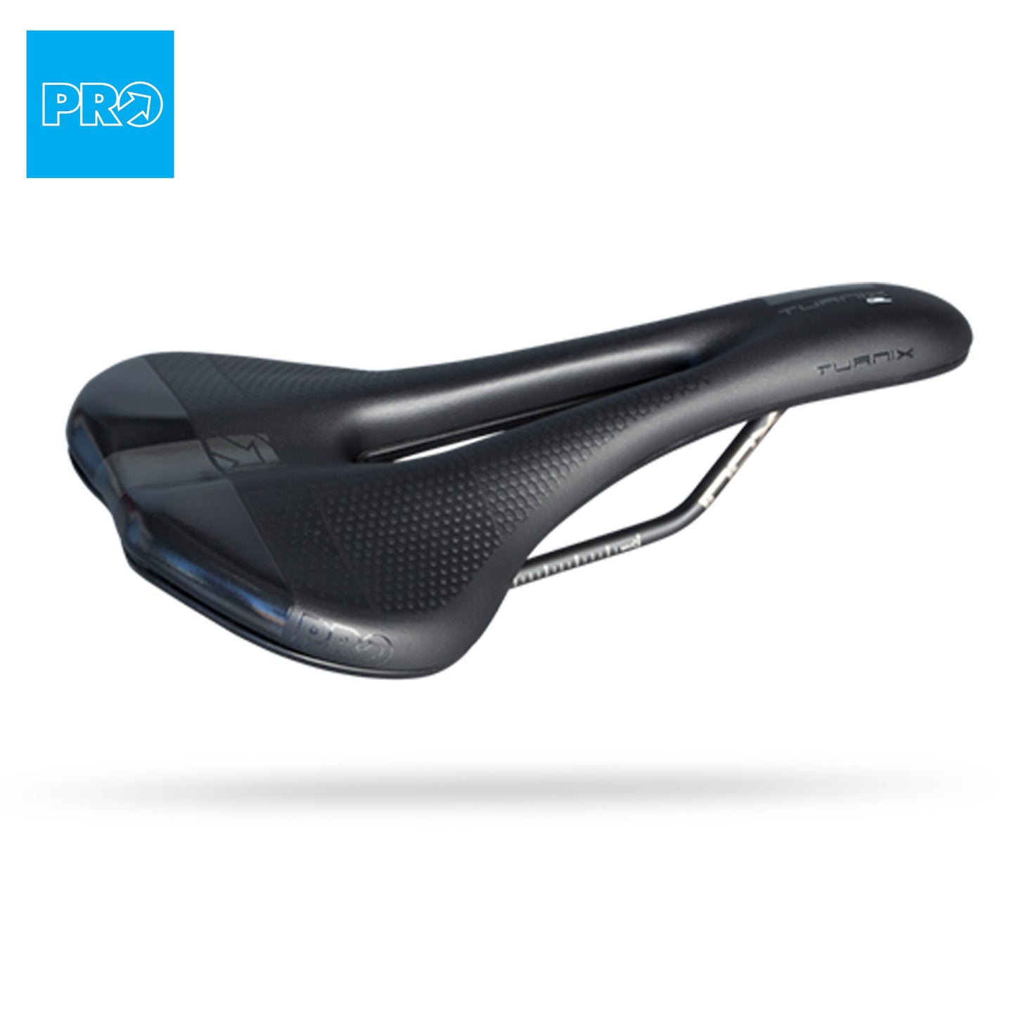 PRO Turnix Gel Saddle Road GlassFibre Reinforced Saddle - Black