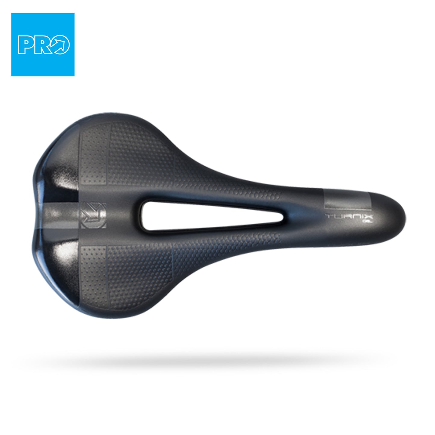 PRO Turnix Gel Saddle Road GlassFibre Reinforced Saddle - Black