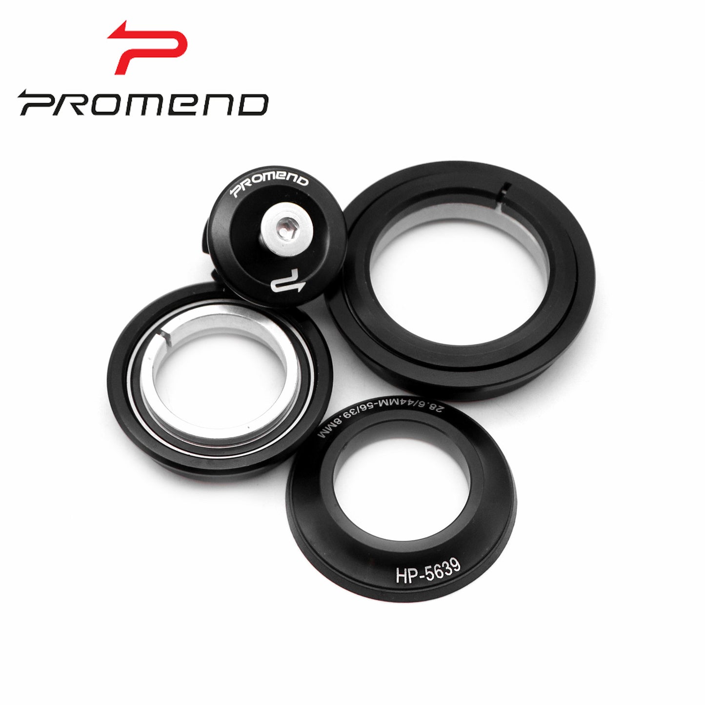 Promend HP-5639 MTB Aluminum Alloy Conical Bearing Bicycle Headset