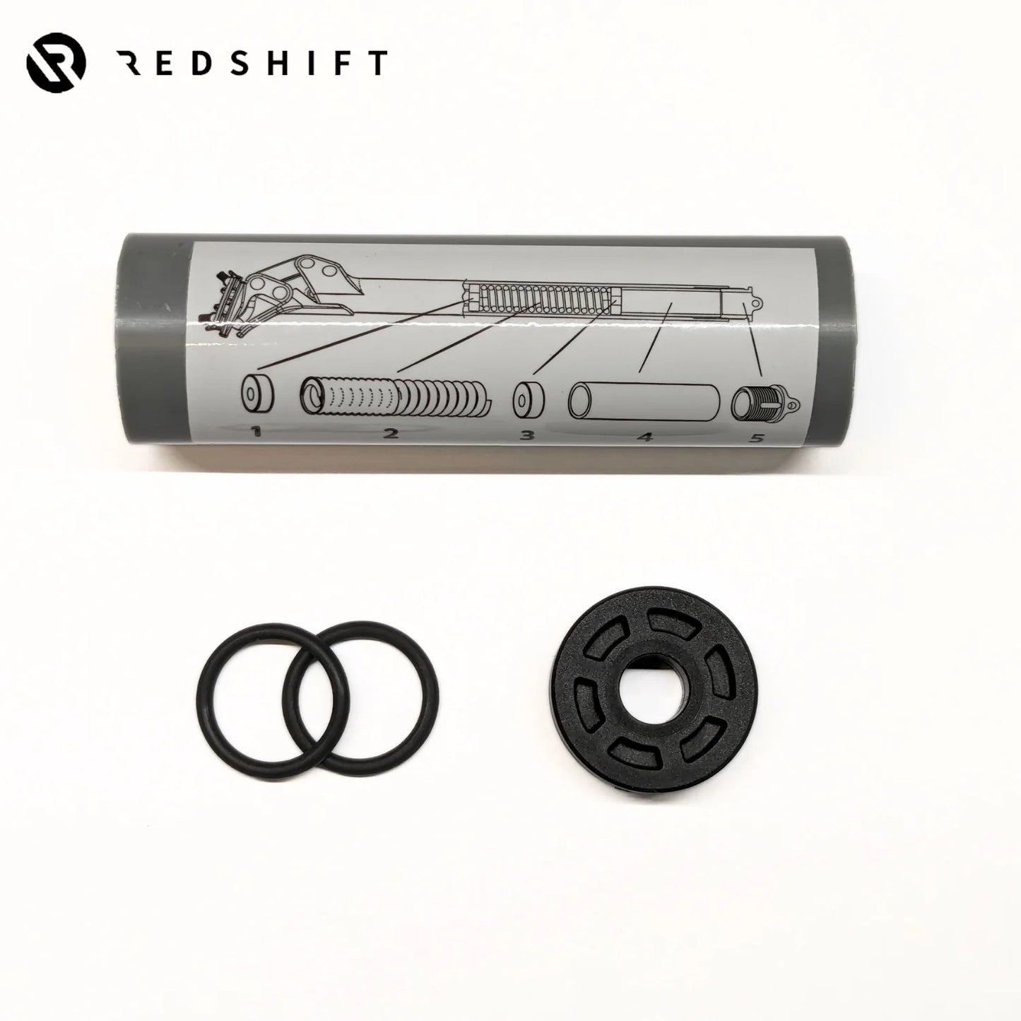 Redshift Di2 Battery Holder for 27.2mm Diameter ShockStop Seatpost