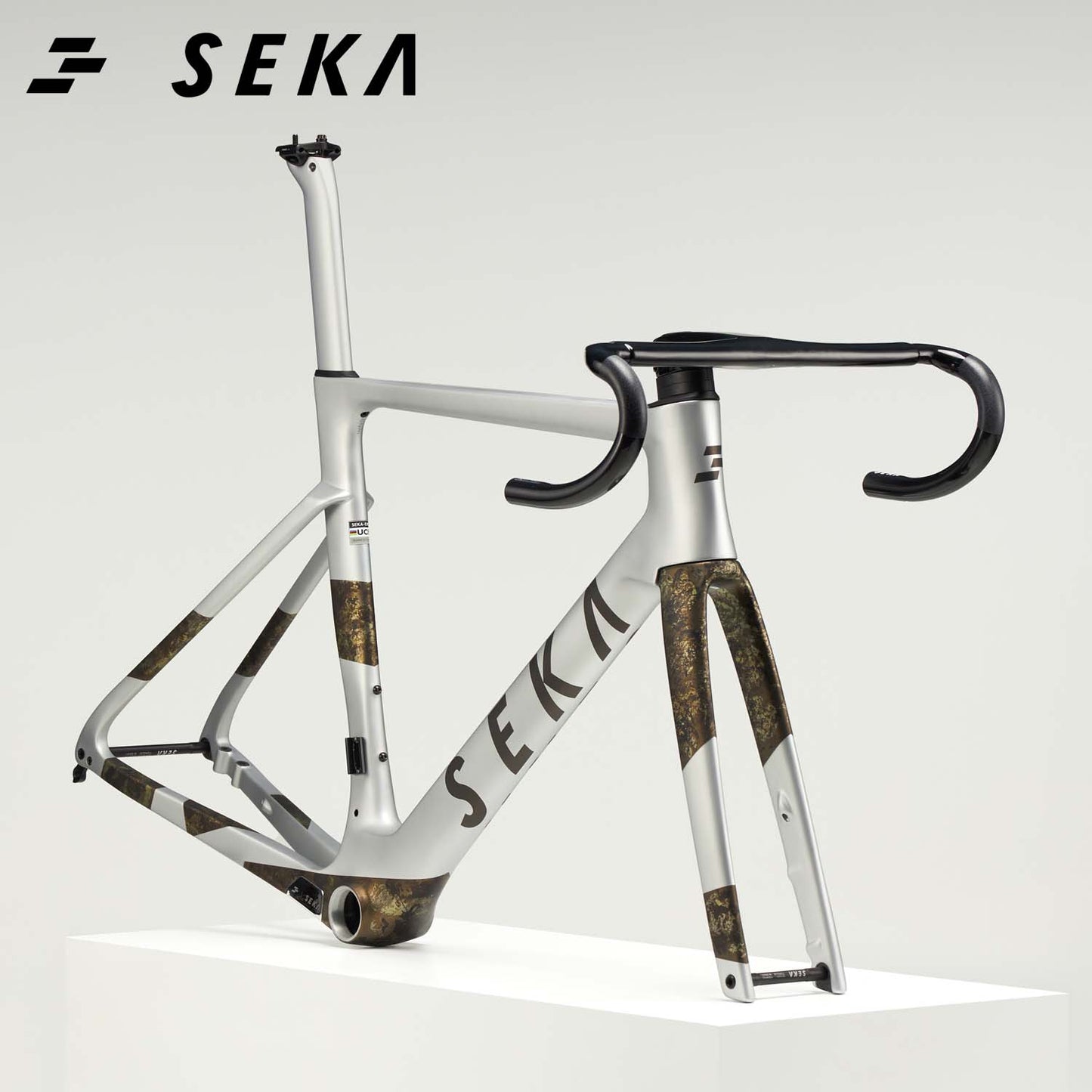 Seka Exceed RDC Bike Frameset - Turismo Silver Metallic