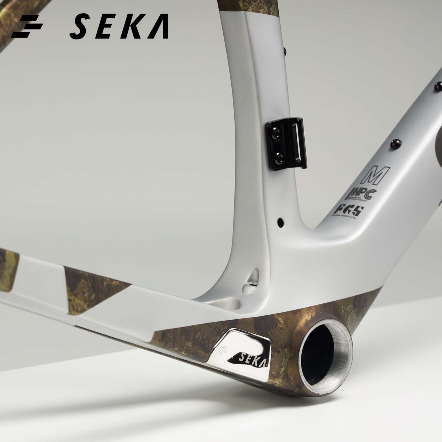 Seka Exceed RDC Bike Frameset - Turismo Silver Metallic