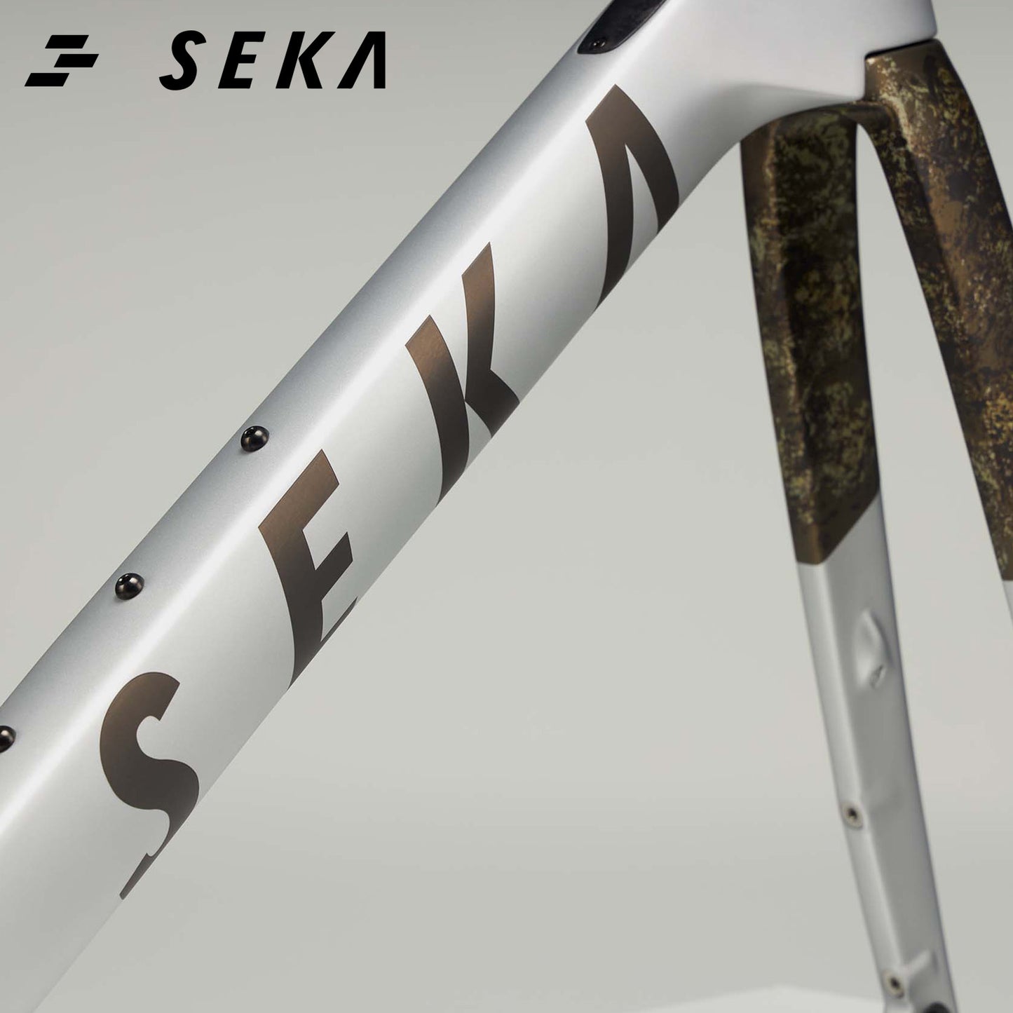 Seka Exceed RDC Bike Frameset - Turismo Silver Metallic