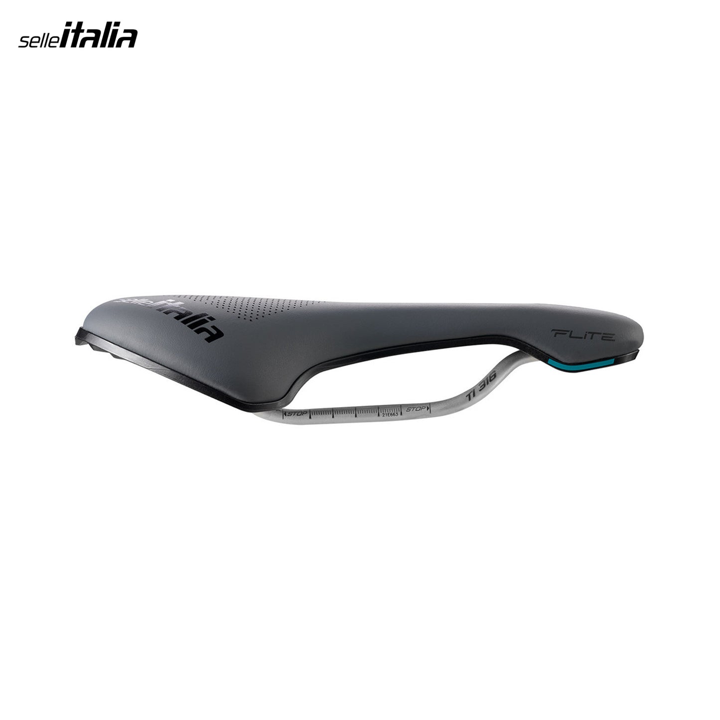 Selle Italia Flite Boost Gravel TI 316 Superflow Bicycle Saddle Carbon Composite - Grey