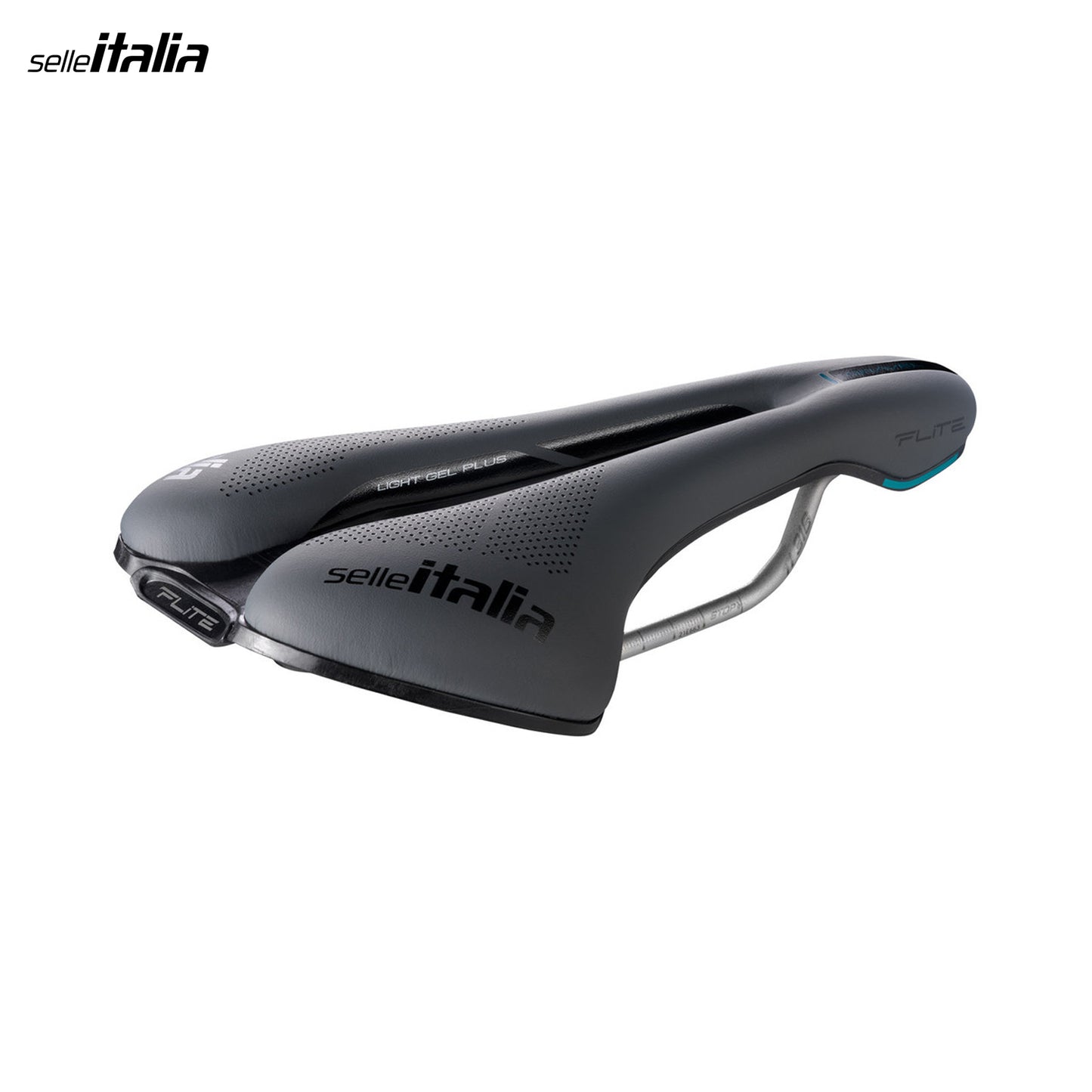 Selle Italia Flite Boost Gravel TI 316 Superflow Bicycle Saddle Carbon Composite - Grey