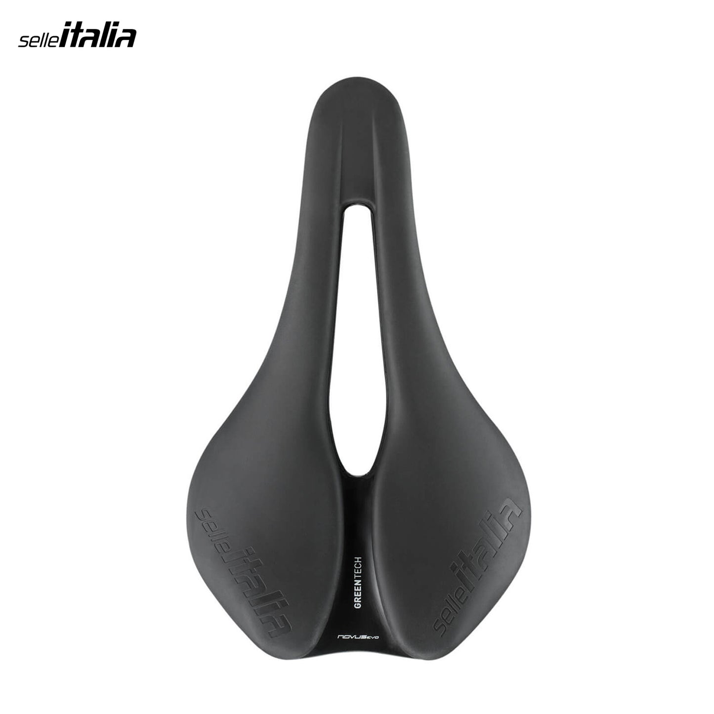 Selle Italia Novus Boost EVO Sport Greentech Bicycle Saddle - Black