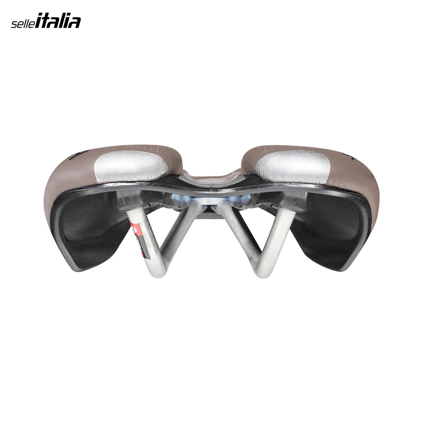 Selle Italia SLR Boost Gravel TI 316 Superflow Bicycle Saddle Lightweight Carbon Composite - Mud Brown