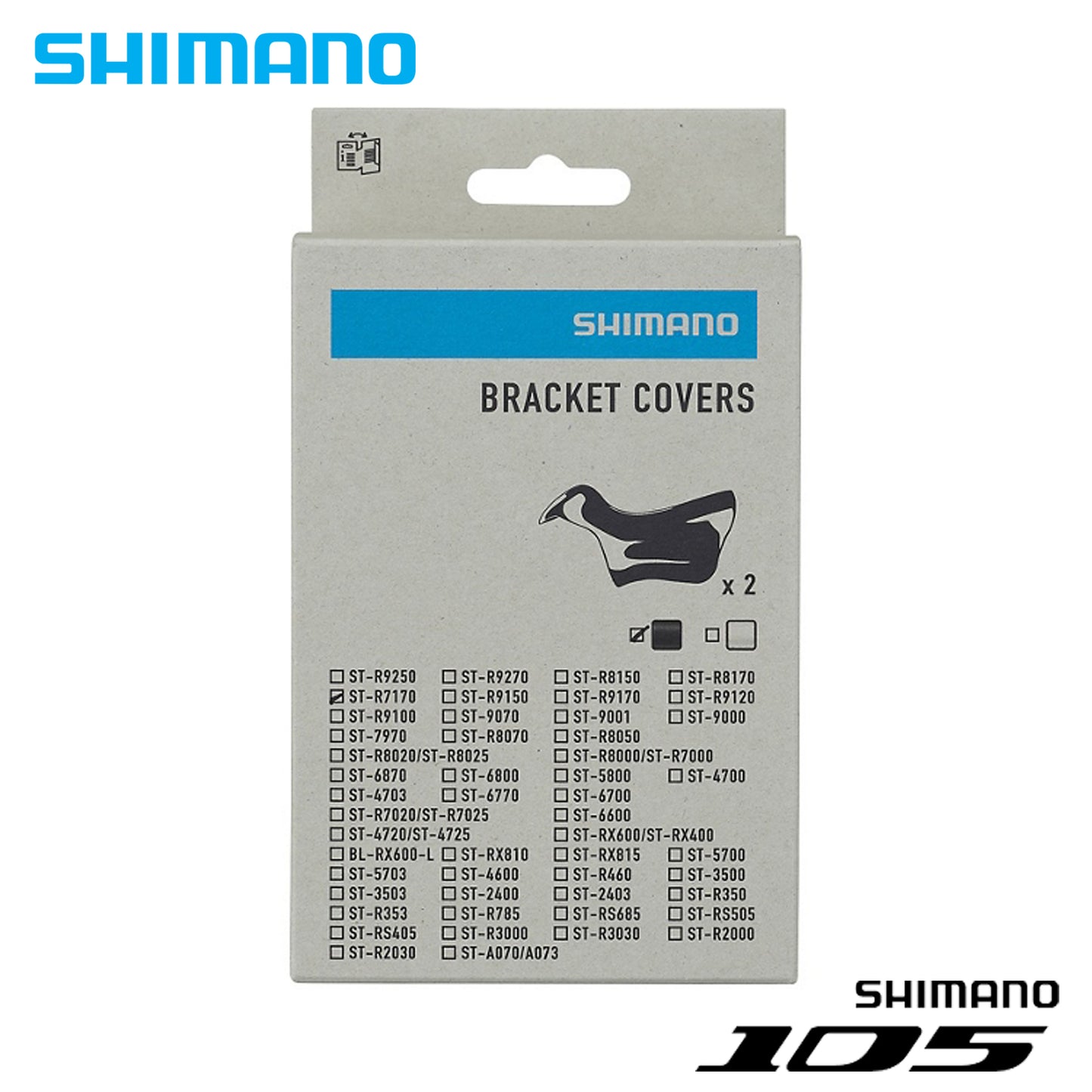 Shimano 105 Hood Bracket Cover for ST-R7170 - Y0RM98010