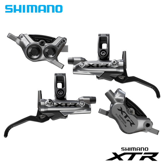 Shimano XTR BL-M9220-LR / BR-M9220 4-Piston Brake Caliper, Brake Lever Enduro Set