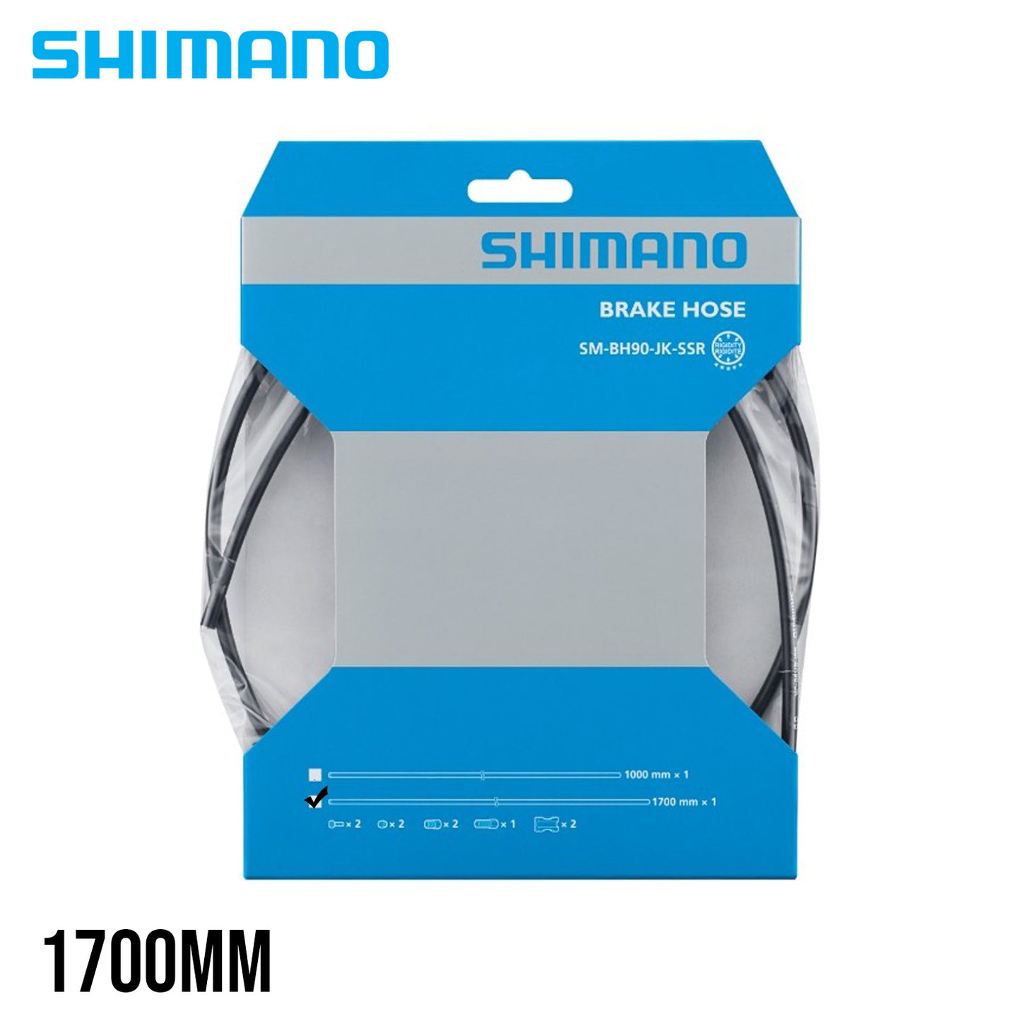 Shimano Hydraulic Brake Hose Kit SM-BH90-JK-SSR - Black